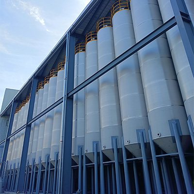 Niasi Outdoor Silo Memecahkan Masalah Penyimpanan Bahan Industri Inti